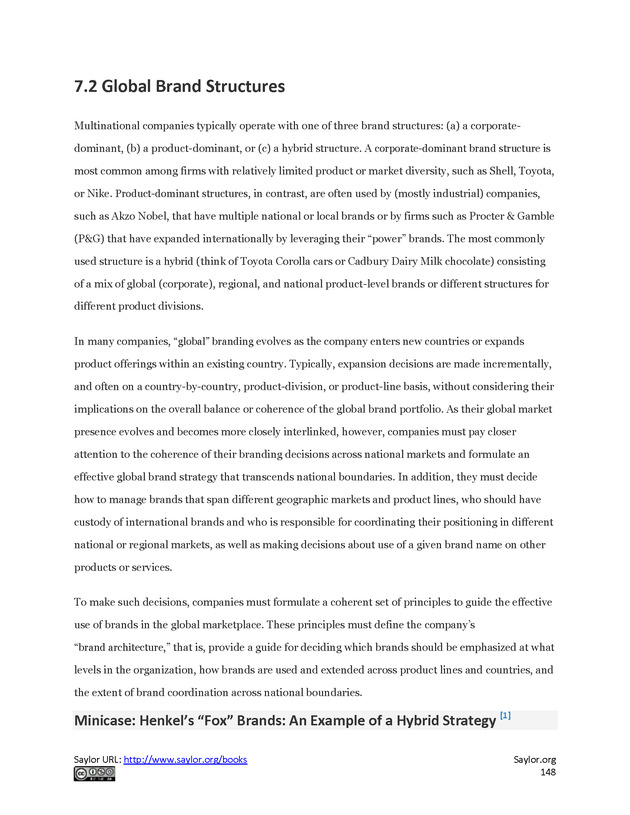 Fundamentals of Global Strategy - Page 148